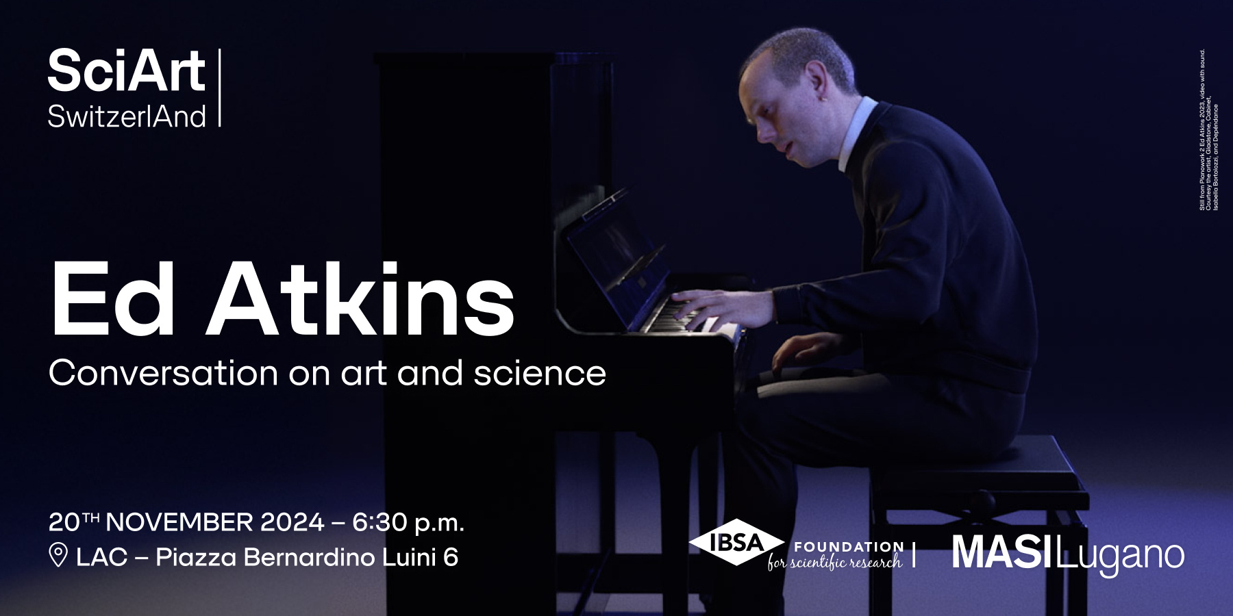 Conversation with artist Ed Atkins